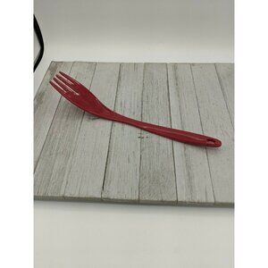 Melamine Red Spatula Turner Flipper Fork Utensil 11"